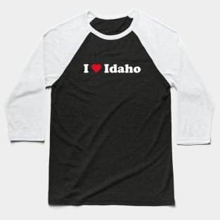 I ❤️ Idaho Baseball T-Shirt